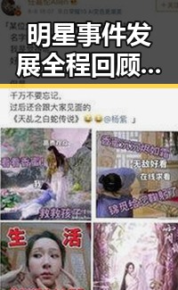 明星事件发展全程回顾：从爆料到反思的完整时间线